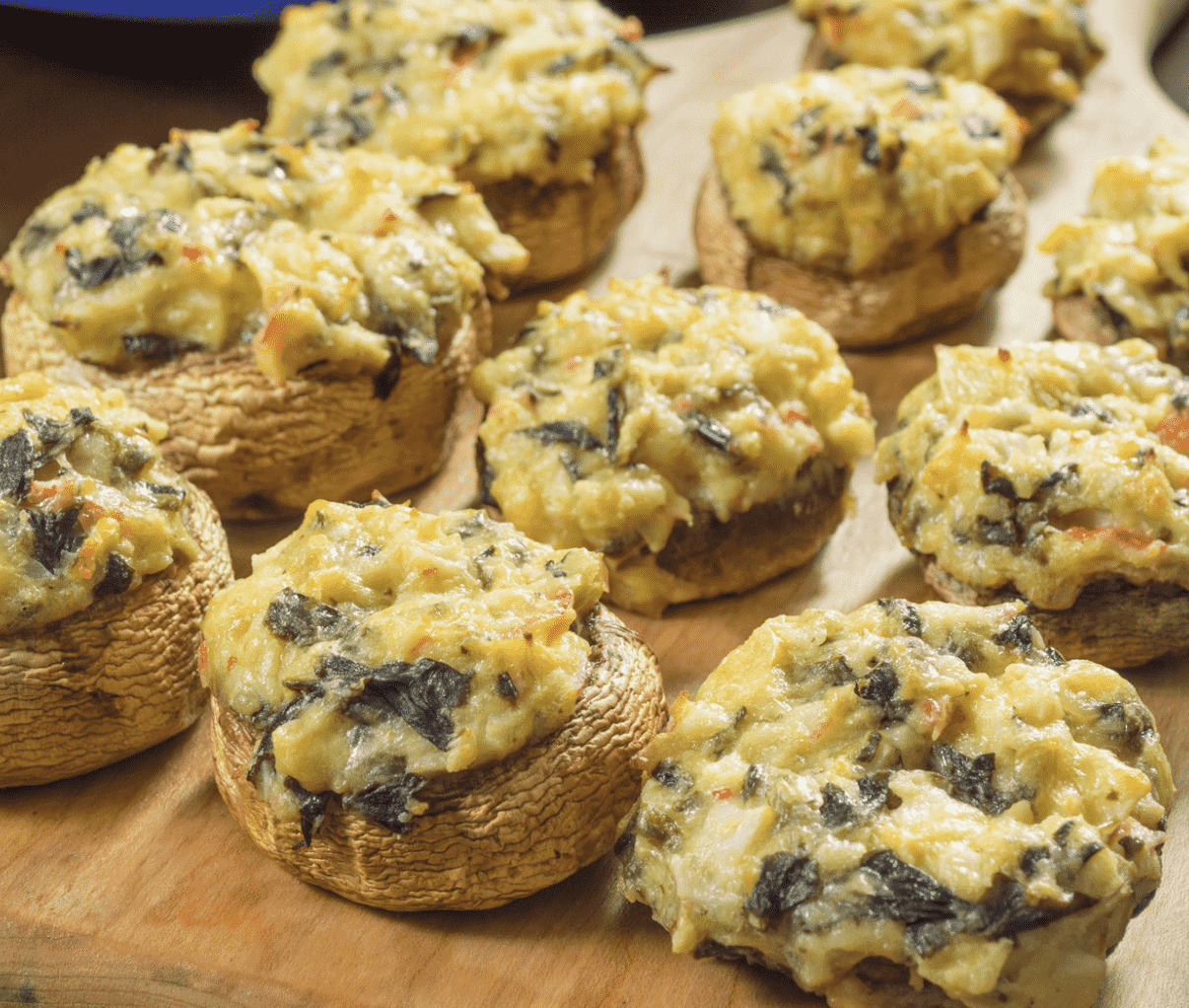 Crab-Stuffed Mushrooms